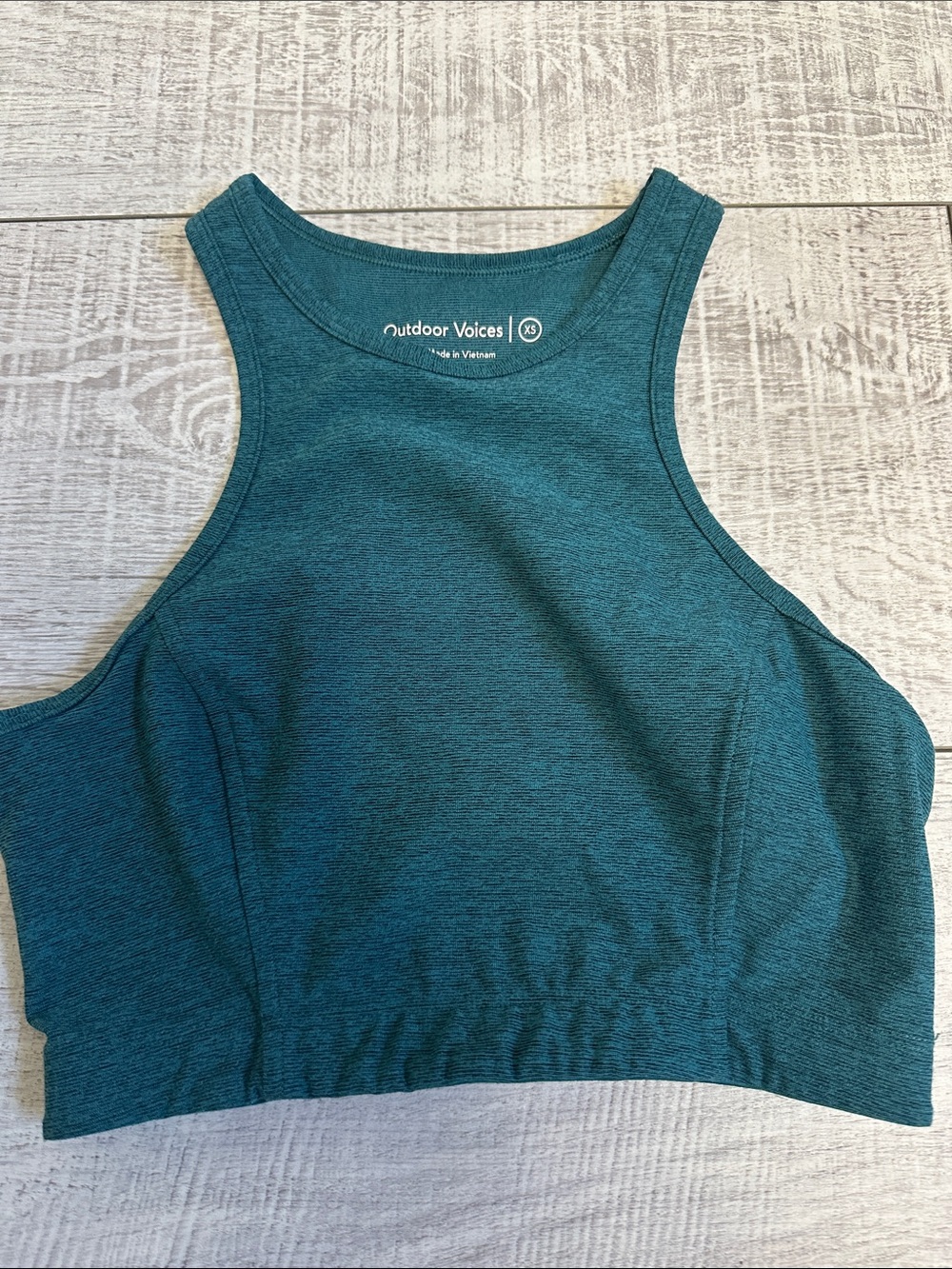 Outdoor Voices Athena Crop Athletic Tank Top Sports Bra